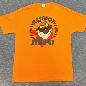 Kelloggs Tony the Tiger respect the stripes tshirt